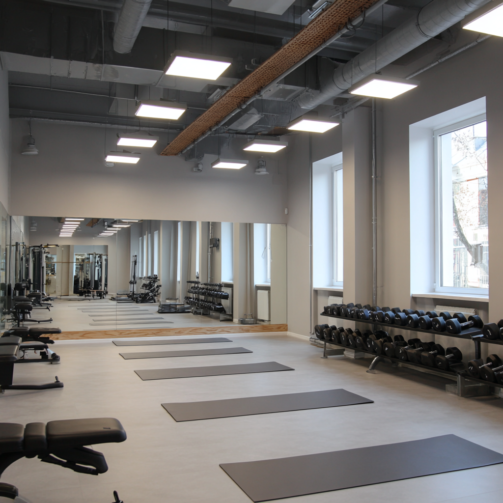 Сучасний тренажерний зал SteelZone